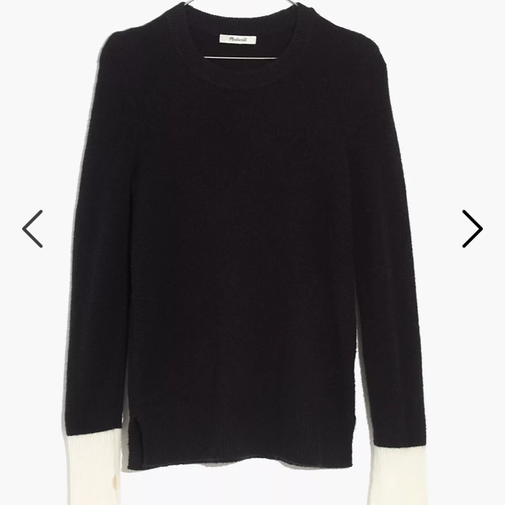 Madewell Fremont Pullover Sweater in Colorblock - Picture 3 of 8